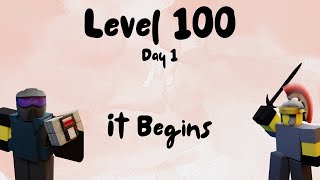 It Begins | The Journey to Level 100 Day 1| Retro Defense