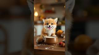 Adorable Miniature Baby Fox – Cutest Moment Ever! 🦊❤️