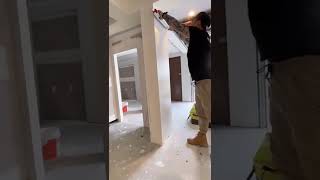 📹 Quick look at some LEVEL5 Skimming Blade Technique 🔥 #drywall #tools #shorts
