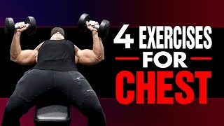 Build The PERFECT Chest With These 4 Exercises (MEN DO THIS!)