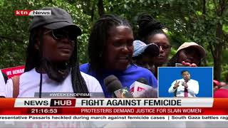 Several human rights group join to protests against femicide as 16 women killed in a span of 1 month
