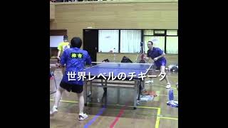 【卓球】G.C. Foerster選手世界レベルのチキータ🏓 #shorts