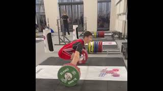 140kg Power or Nah by @robumarin at 2021 European championship - Olympic Weightlifting Athlete