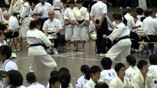 2013都大会 一般女子初段 早稲田　北川　白井