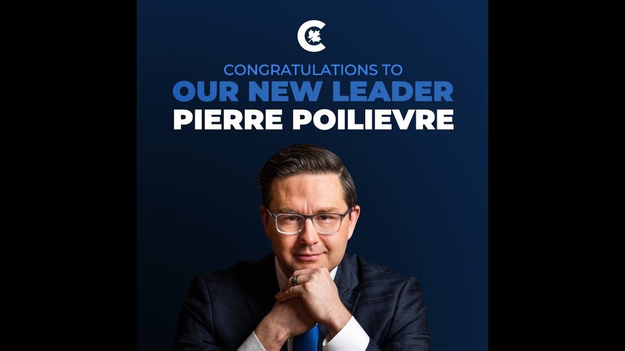 Pierre Poilievre 赢得保守党领袖后发表演讲Pierre Poilievre Delivers Remarks After ...