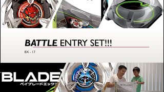 BX 17 UNBOXING BATTLE ENTRY SET BEYBLADE X