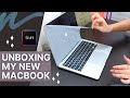 Unboxing My New Macbook Air with M1 Chip! 👩‍💻