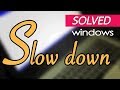 [SOLVED] When your PC slow down, check 100% disk usage on windows and fixes it