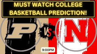 Purdue Boilermakers vs Nebraska Cornhuskers | Best College Basketball Bets and Predictions For 1/9