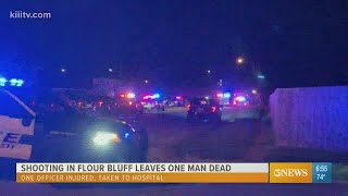 Police: Man suspected of breaking into cars shot, killed after shooting Corpus Christi police office