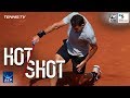 Hot Shot: Dimitrov Dazzles With Backhand Pass In Barcelona 2018