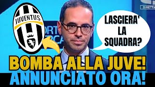 LA BOMBA È ESPLOSA! È APPENA ACCADUTO! NESSUNO CI CREDEVA! GUARDA QUESTO! ULTIME NOTIZIE JUVENTUS