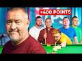Can I Beat 5 Snooker Players Who Have A 400 Point Start?