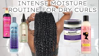 INTENSE MOISTURE ROUTINE FOR DRY CURLS