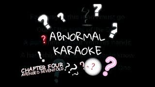 Avenged Sevenfold - Chapter Four (karaoke)