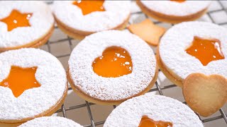 [No BGM]Simple Apricot Sablé Cookies