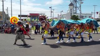 平成29年度天塩厳島神社例大祭　越中獅子舞