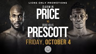 Price vs Prescott — Presented by Lions Only Promotions
