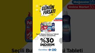 Günün Fırsatı: Bulaşık Makinesi Tableti ve Bakım Ürünlerinde %30 İndirim Fırsatı CarrefourSA'da!