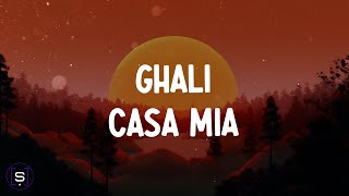 Ghali - Casa Mia (Testo / Lyrics Video 4K) - Sanremo 2024