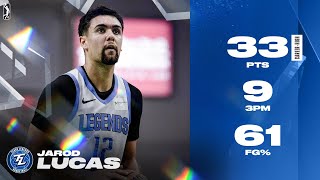 Jarod Lucas Erupts For A Career-High 33 PTS With Nine Threes In Legends Win