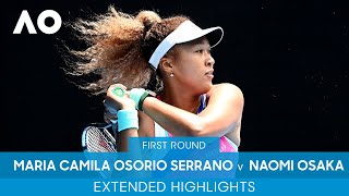 Maria Camila Osorio Serrano v Naomi Osaka Extended Highlights (1R) | Australian Open 2022