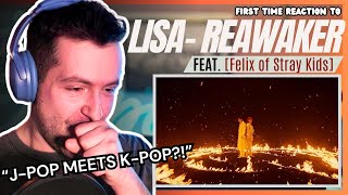 J-rock fan's FIRST-TIME REACTION to LiSA ReawakeR (feat. Felix of Stray Kids)