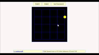 Touch-A-Ball (A Graphical Authentication Scheme) Demo
