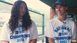 Softball: Davenport, Mooney, Sinquefield, Denton look back on UNG national title series win