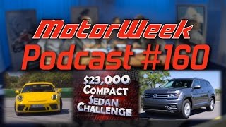 MotorWeek Podcast #160: Compact Sedans, Porsche 911 GT3, and VW Atlas