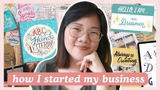 How I Started My Creative Business (10 YEARS AGO) | Abbey Sy