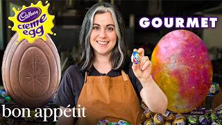 Pastry Chef Attempts to Make Gourmet Cadbury Creme Eggs | Gourmet Makes | Bon Ap