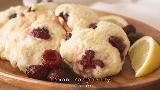 Moist and refreshing Raspberry Cookies