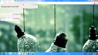 How to dynamically change the page background using simple javascript