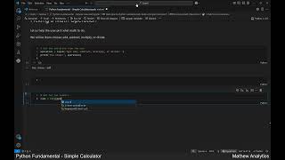Python Fundamentals: Create a Simple Calculator Step by Step