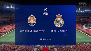 FIFA 22 | Shakhtar Donetsk vs Real Madrid - Donbass Arena | Gameplay
