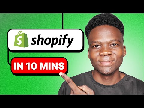 Tutorial de Shopify para principiantes 2024: configura tu tienda en 10 minutos