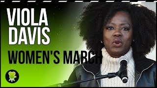 El poderoso discurso de Viola Davis en la Marcha de las Mujeres, subtitulado al español