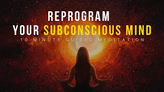 Powerful Guided Meditation For Positive Energy - Subconscious Mind Reprogramming | Guided Meditation