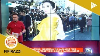 FIFIRAZZI: Kris Aquino, inabangan ng maraming fans sa premier ng 'Crazy Rich Asians' sa Hollywood