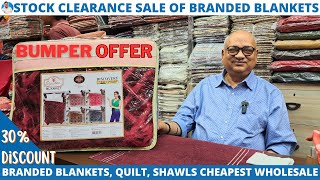 Blanket, Razai, Shawl Biggest Wholesaler in Kolkata | Cheapest Rate on Branded Blankets