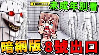 我後悔玩【超恐怖😨8號出口】!! 深入【紐約🔔廢棄地鐵】裡面充滿【超噁怪物】這遊戲😭不是人玩的！