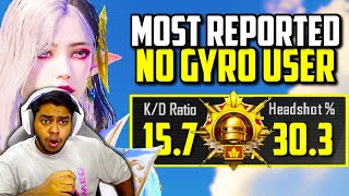 RANK 1 6 Finger CLAW NO GYROSCOPE Player Ft. Feitz | BEST Moments in PUBG Mobile