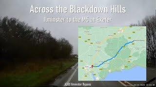 A drive across the Blackdown Hills in SW England, UK