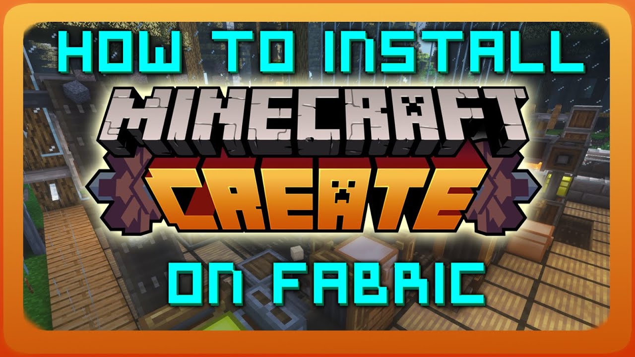 How To Install Create Mod On Fabric - YouTube