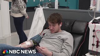 Middle class Americans sell their plasma to make ends meet