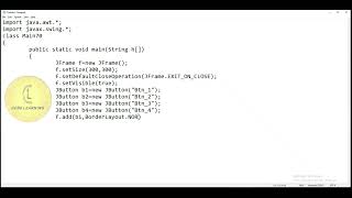Java | Swing class 'Border Layout' | CodeLearning