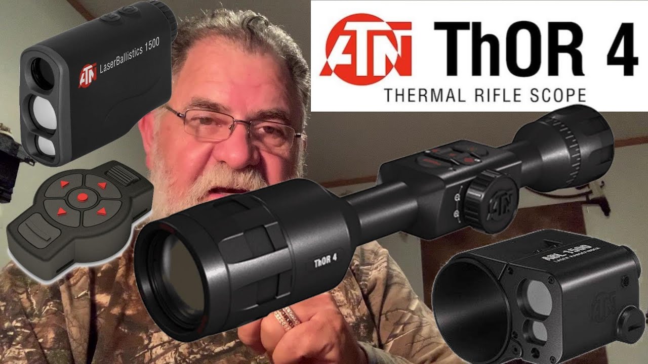 ATN ThOR 4 640 4-40 Smart Thermal Scope - YouTube