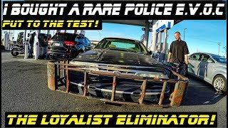 I bought A Police E.V.O.C Loyalist Eliminator! (RARE) Put to the test!