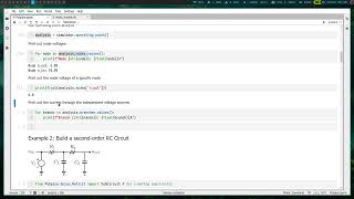 How to run SPICE simulations in Python | Ngspice and PySpice Tutorial